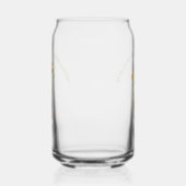 Klassieke Konijn Eerste Verjaardag Blikvorm Glas (Rechts)