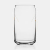 Klassieke Konijn Eerste Verjaardag Blikvorm Glas (Links)