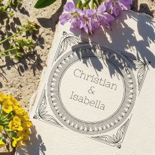 Klassieke koppelnaam zelfinkende stempel