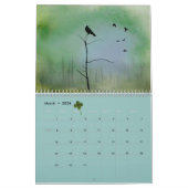 Klassieke kraaienkalender kalender (Mar 2026)