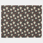 Klassieke kratten fleece deken (Voorkant (Horizontaal))