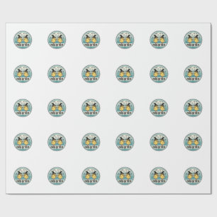 Klassieke Kuiken Of Snoep Halloween Kuikens Ontwer Cadeaupapier