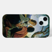 Klassieke Kunst, Geliefden bij schemering, Sir Jos Case-Mate iPhone Case (Achterkant (horizontaal))