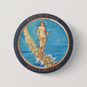 Klassieke Kunst Gerestaureerd Hemels Vintage Ronde Button 5,7 Cm