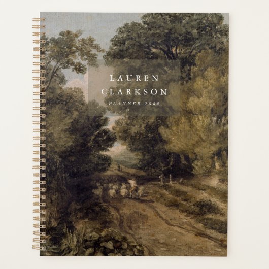 Klassieke Kunst Landschap Planner (Voorkant)