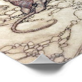 Klassieke kunst van Arthur Rackham Poster (Hoek)