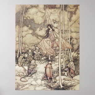 Klassieke kunst van Arthur Rackham Poster