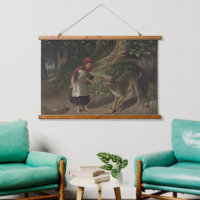 Klassieke kunst van Roodkapje sprookje