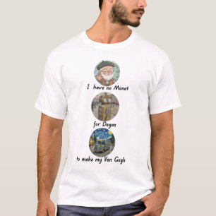Klassieke Kunstenaars - Modern Dilemma Licht T-shirt