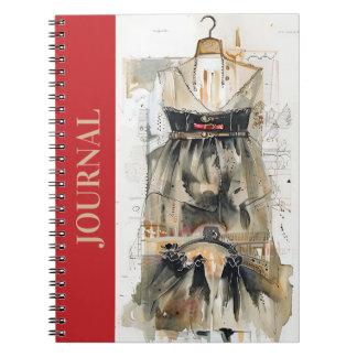Klassieke LBD Little Black Dress Sketchbook Diary Notitieboek