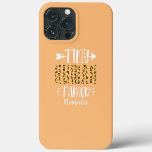 Klassieke leraar leven met kleine mens temmer iPhone 13 pro max hoesje