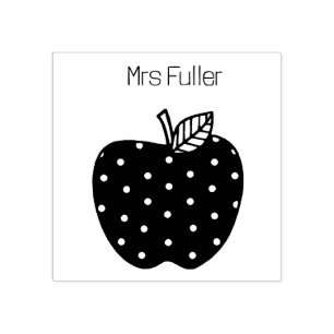 Klassieke leraren Apple Custom Rubberstempel