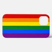 Klassieke LGBTQ Rainbow Pride vlag Case-Mate iPhone Case (Achterkant (horizontaal))