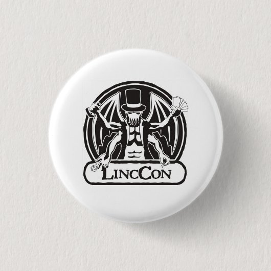 Klassieke LincCon Ronde Button 3,2 Cm (Voorkant)