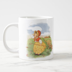 Klassieke Little Bo Peep Mother Goose-kinderrijmpj Jumbo Beker