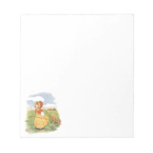 Klassieke Little Bo Peep Mother Goose-kinderrijmpj Notitieblok