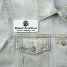 Klassieke Logo boven aangepast bedrijf