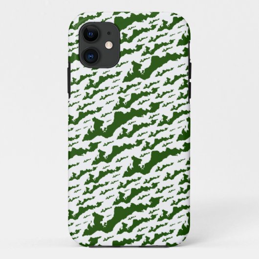Klassieke Logo op het eiland Fishers Case-Mate iPhone Case (Achterkant)
