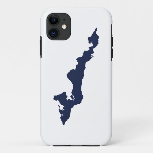 Klassieke Logo op het eiland Fishers Case-Mate iPhone Case (Achterkant)