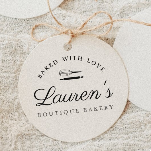 Klassieke Logo voor thuisbakkerij Rubberstempel