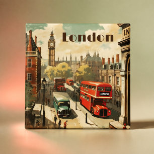 Klassieke Londen Big Ben Aangepaste Tekst Magneet