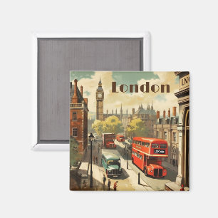 Klassieke Londen Big Ben Aangepaste Tekst Magneet
