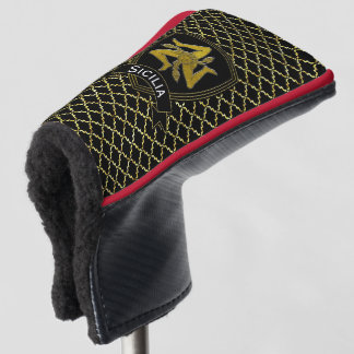 Klassieke look Sicilian Trinacria Golfheadcover