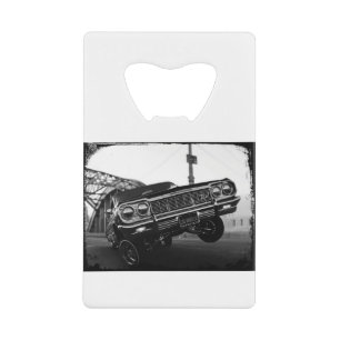 Klassieke Los Angeles Old School Lowrider Kredietkaart Flessenopener