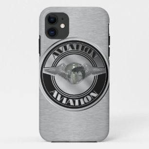Klassieke luchtvaartkunst iPhone 11 hoesje