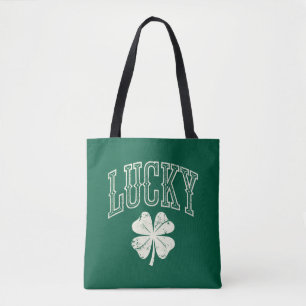 Klassieke Lucky Clover St. Patrick's Day Draagtas