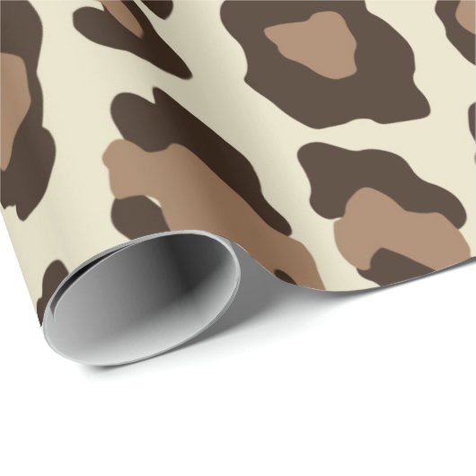 Klassieke luipaard cadeaupapier (Rol Hoek)