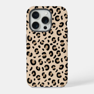 Klassieke Luipaardprint Telefoonhoes Stijlvol Dier iPhone 15 Pro Hoesje