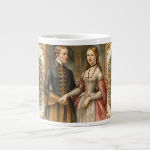 , klassieke, luxueuze Europese lifestyle Extra Grote Beker