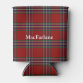 Klassieke MacFarlane Tartan Plaid Fles Koeler (Voorkant)