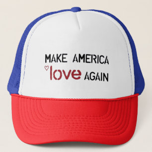 Klassieke make America Love Opnieuw vrachtwagencha Trucker Pet