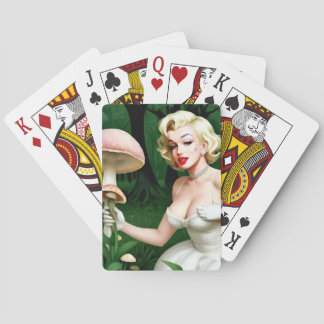 Klassieke Marilyn Monroe Paddenstoel liefhebbers Pokerkaarten