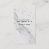 Klassieke Marmeren Retro Label Barber Blade en Baa (Achterkant)