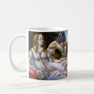 Klassieke Mars en Venus Godin van de Liefde Schild Koffiemok