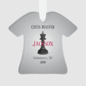 Klassieke Master met Koningstekening Ornament (achterkant)