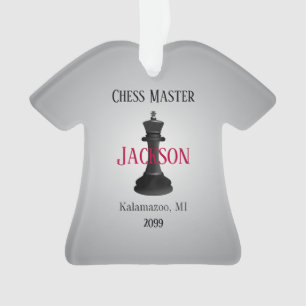 Klassieke Master met Koningstekening Ornament