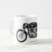 Klassieke matchless G45 motorfiets mok (Voorkant links)