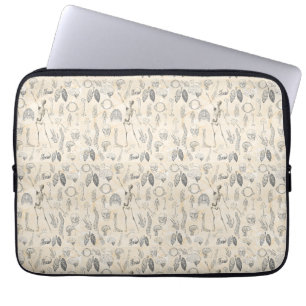 Klassieke Menselijke Anatomie voor Dokter Laptop Sleeve