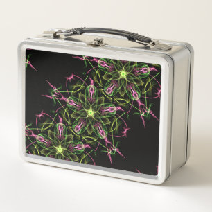 Klassieke metalen doos met Star Mandala