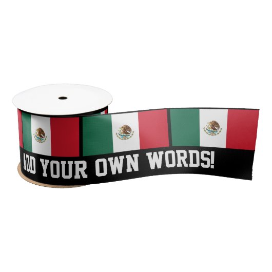 Klassieke Mexicaanse vlag Lint (Spoel)