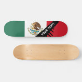 Klassieke Mexicaanse vlag Skateboard (Horizontaal)