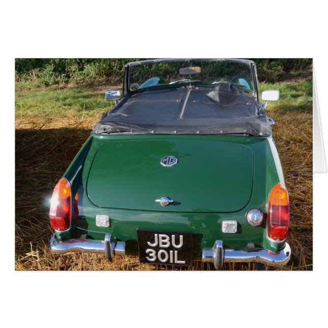 Klassieke MG (Voorkant Horizontaal)