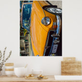 Klassieke MGB GT Roadster Poster (Keuken)
