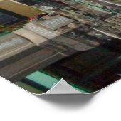 Klassieke MGB GT Roadster Poster (Hoek)