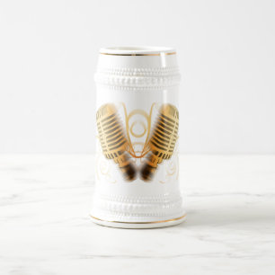 Klassieke microfoon bierpul