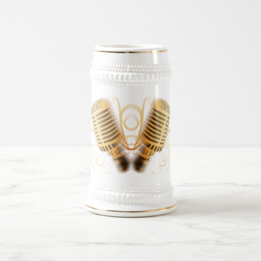 Klassieke microfoon bierpul (Center)